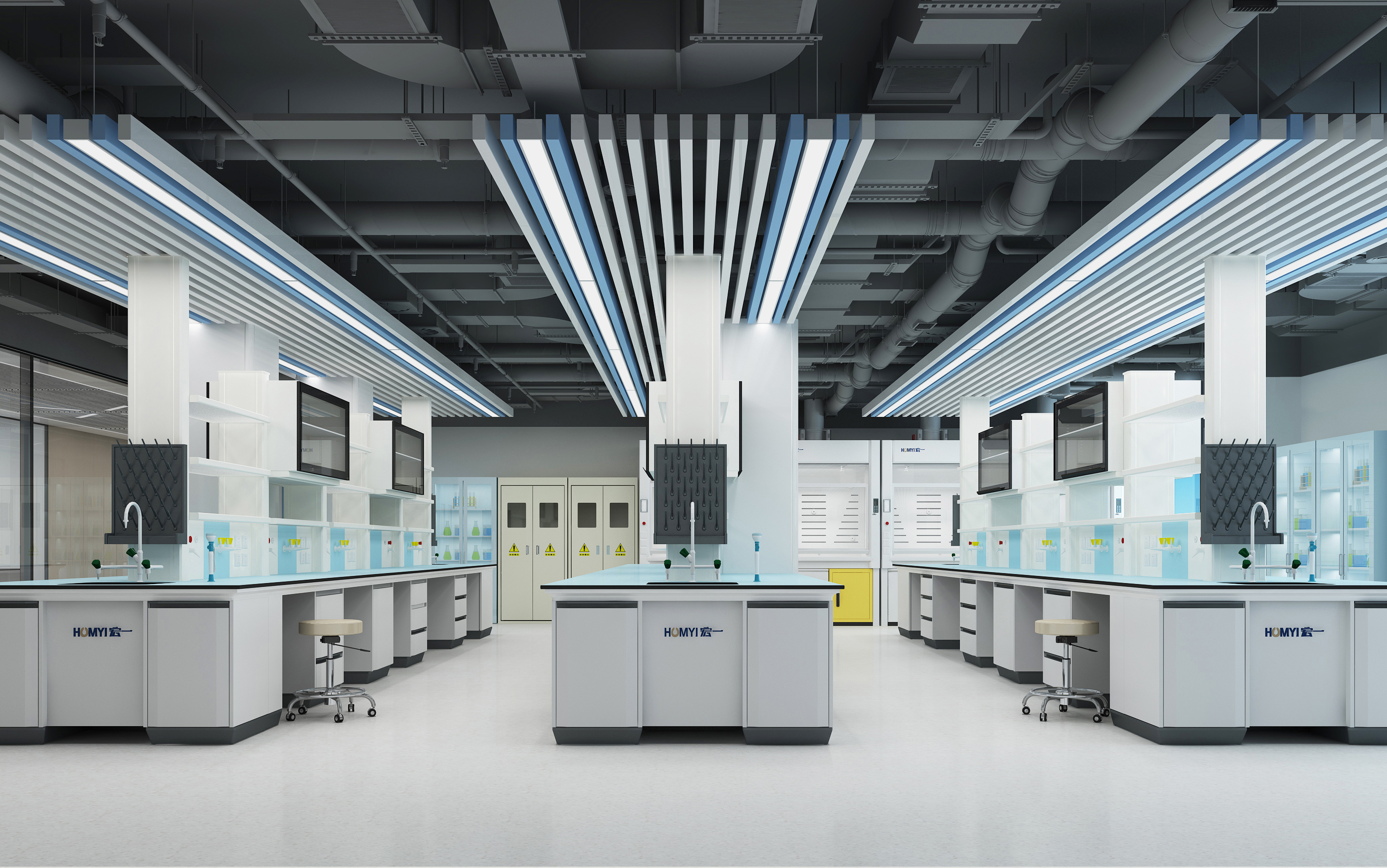 理化实验室设计装修丨如何规避常见缺陷？专业设计与核心要点解析